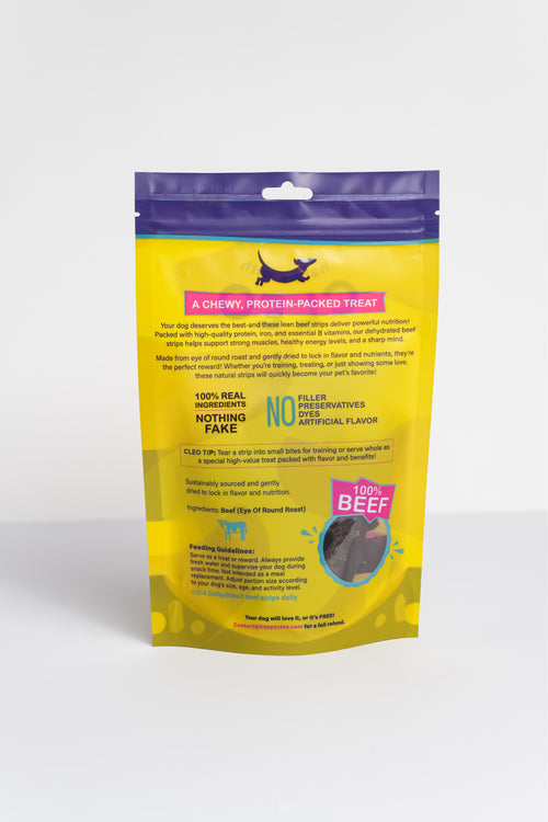 Dehydrated Beef Strips!